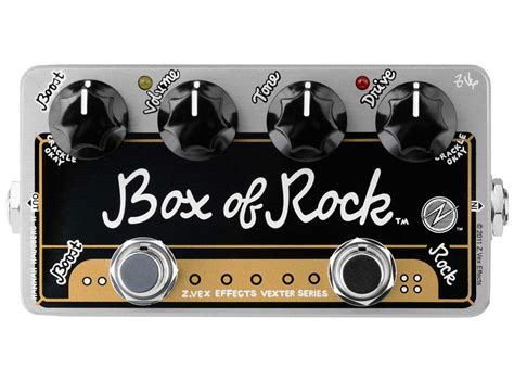 zvex box of metal clean boost|Zvex Vexter Box of Rock Clean Boost and Distortion Pedal.